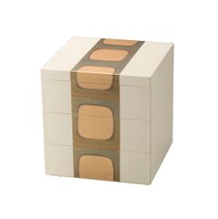 New ancient foil 5-inch three-tier heavy (white)