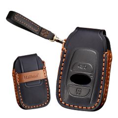 [TECART] Subaru Key Case, Genuine Leather Key Ring, Dustproof, Suitable for XV, Forester, Impreza, Levorg, STI, Legacy, Outback, Crosstrek, WRX S4, etc. A great gift! Genuine 3-bolt key case...