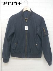 ◇ WHO'S WHO gallery フーズフーギャラリー ジップアップ 長袖 ジャケット サイズF ネイビー レディース 【中古】 【1104010006744】