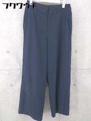 ◇ nano universe Wide Pants, Size 38, Navy, Women's [Used] [1104010006249]