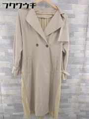 ◇ titivate (Titivate) Long-sleeved coat, size S, beige, women's [Used] [1104010008724]