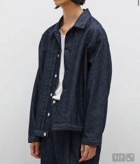 MATSUFUJI/マツフジ PulloverWorkDenimJacket - メルカリ