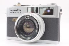 整備品 Minolta Hi-Matic E フィルムカメラ レンジファインダー - メルカリ