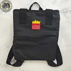 【限定コラボ】マンハッタンポーテージ × マクドナルド 保冷リュック ポテトロゴ 黒