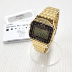 CASIO カシオトロン 59CGS-33 ゴールド デジタル クォーツ腕時計 