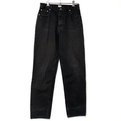 【中古品】 OLD CALVIN KLEIN オールド カルバンクライン WIDE TAPERED BLACK DENIM PANTS ワイドテーパード ブラックデニムパンツ メキシコ製 【152-251125-as-26-izu】
