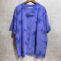 Hangoverz clothez ハングオーバーズ タイダイ Tシャツ ショートスリーブ カットソー 半袖 トップス 刺繍 2XL パープル メンズ SU-15-8のサムネイル