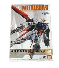 美品 バンダイ 機動戦士ガンダムSEED METAL BUILD メタルビルド エールストライクガンダム フィギュア