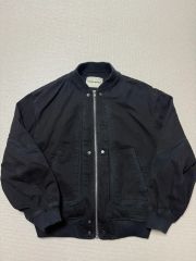 sacai luck】サカイラック MA-1 ブルゾン ネイビー ストライプ - メルカリ
