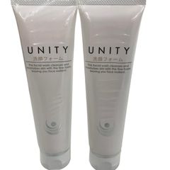 186001 Brand new, unopened Unity facial cleansing foam 100g (2 items sold together)