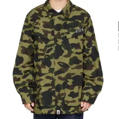 BAPE アベイシングエイプ カモフラージュ ジャケット サイズ160 (レディース 44-55)のサムネイル