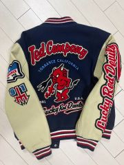 激レア/美品】TEDMAN スタジャン 袖レザー ブラック 300着限定 42