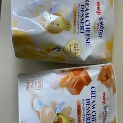 明治サンモレ クリームチーズデザートキャラメル風味バニラ風味のサムネイル