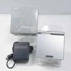 ゲームボーイアドバンスSP プラチナシルバー 良品 遊べるセット 動作確認済み ニンテンドー Nintendo Gameboy Advance SP 管理番号M1896