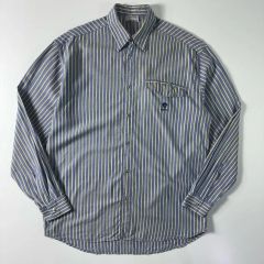 美品 マウンテンリサーチ Big B.D ストライプ 動物オックスフォード