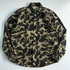 70s SAFTBAK ダックハンターカモ　シャツジャケット　カバーオール 70s SAFTBAK ダックハンターカモ シャツジャケット カバーオール