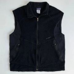 幻 90s USA製 パタゴニア ウィンターベスト ブラック patagonia - メルカリ