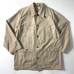 90s【美品】PAPAS/パパス/リップストップコットンカバーオール/軽量 