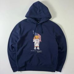 ラルフローレン ポロベア刺繍 プルオーバーパーカー F013 - メルカリ