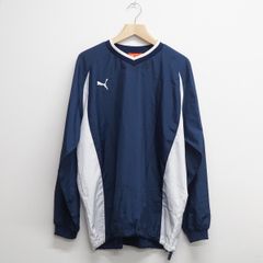 PUMA プーマ ウィンドブレーカー ネイビー USED美品 長袖 XOサイズ