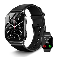 【2026最新ChatGPT&AI文字盤】 KJKD L1スマートウォッチ常時表示 1.5時間充電 iPhone/アンドロイド対応 AMOLED 24時間睡眠管理 Smart Watch 腕時計 Bluetooth5.3通話 メッセージ通知 94ff0cbc