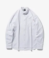 THRASHER フレイム オックスフォード シャツ 白 sのサムネイル