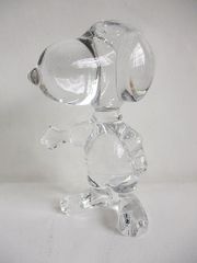✨️Baccarat✨️ クリスタルガラス スヌーピー フィギュリン - メルカリ