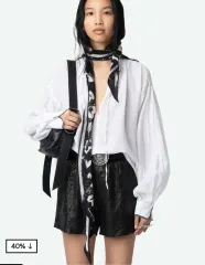 ZADIG&VOLTAIRE ザディグ・エ・ヴォルテール トロン ブラウス Troene Blouse ZADIG&VOLTAIRE ザディグ・エ・ヴォルテール トロンのサムネイル
