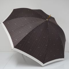 CELINE セリーヌ 長傘 Cマカダム モノグラム ブラウン ダメージ有り