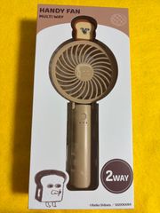 新品未開封☆パンどろぼう MULTI WAY☆2WAY ハンディファン - メルカリ
