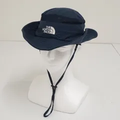 THE NORTH FACE ノースフェイス ジュニア USED美品 サンシールドハット NNJ02007 アーバンネイビー KMサイズ 50-63cm X9718