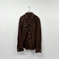 CINQUANTA シャツ 50 スエード やぎ革 ベージュ - メルカリ