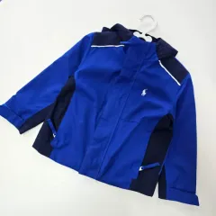 3T 100 ラルフローレン Polo Kids ブルー ウィンドブレーカーのサムネイル