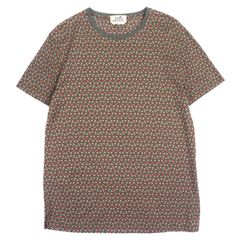 美品 エルメス シェーヌダンクル Tシャツ カットソー 半袖 刺繍 Hermes