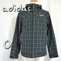 【極美品】adidas NEO アディダスネオ タータンチェック柄 マウンテンパーカー ST CH Mountain Parka JKT O(XL) 緑グリーン 【古着】【中古】【送料無料】のサムネイル
