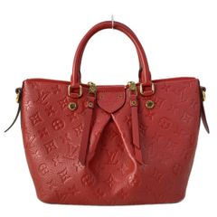 Louis Vuitton レッド ハンドバッグ - メルカリ