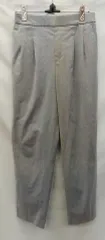 GLOBALWORK グローバルワーク ウツクシルエットテーパードパンツ グレー M ○◇