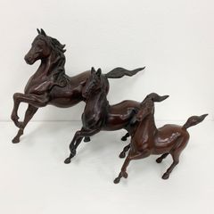彫像 馬 ホース レザーラップ ヴィンテージ 1960s-70s 本革 VOL.02 MAGAZINE TSUGU 手仕事 アンティーク雑貨