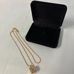 ②ニナリッチ ラインストーン ネックレス ペンダント アクセサリー レディース ゴールド