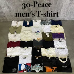 【k-453】メンズ トップス まとめ 30枚セット シャツ Tシャツ カジュアル サイズミックス ノーブランド中心 古着