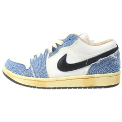 NIKE (ナイキ) AIR JORDAN 1 LOW SE World Make Japan エア ジョーダン 1 ロー ワールド メイク ジャパン ローカットスニーカー ホワイト/ブルー US9/27cm FN7670-493