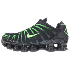 NIKE (ナイキ) Shox TL Black/Green Strike ショックス ブラック/グリーンストライク AV3595-012 26.5cm/US8.5 ローカットスニーカー ブラック