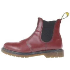 Dr.Martens (ドクターマーチン) サイドゴア チェルシーブーツ レッド 2976