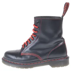 Dr.Martens (ドクターマーチン) 8ホール レッドステッチブーツ 1460 ブラック/レッド
