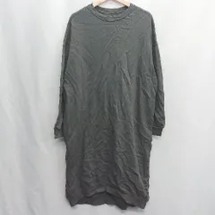 ◇ antiqua アンティカ 長袖 ロング丈 ワンピース サイズF ダークグレ－ レディース E  【1407180028296】のサムネイル