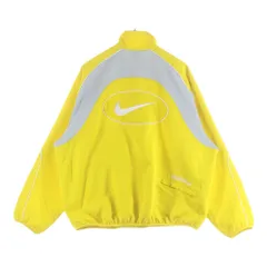 SUPREME (シュプリーム) 25SS Track Jacket ロゴ刺繍 ジップアップ ナイロンジャケット イエロー HF9622-735のサムネイル