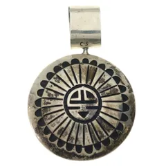 INDIAN JEWELRY (インディアンジュエリー) HOPI族 ホピ族 迷路の男 ペンダントトップ シルバーのサムネイル