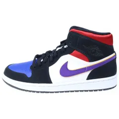 NIKE (ナイキ) AIR JORDAN 1 MID LAKERS TOP 3 852542-005 エアジョーダン1 レイカーズトップ3 ミッドカットスニーカー マルチ US11/29cm