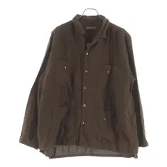 nestRobeconfect (ネストローブ) 22SS Herdmans Hemp ハードマンズヘンプ キューバ長袖シャツ ブラウン 02222-0020のサムネイル
