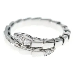 BVLGARI (ブルガリ) 18K セルペンティ ヴァイパー ダイヤモンド リング ホワイトゴールド 360470のサムネイル